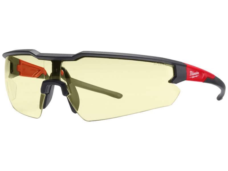 Milwaukee Enhanced sikkerhedsbrille, gul glas