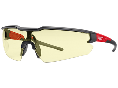 Milwaukee Enhanced sikkerhedsbrille, gul glas