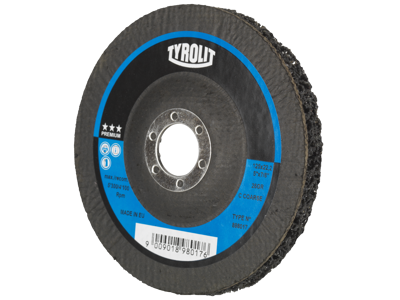 Renseskive 28VL 125×22,23mm sort grov