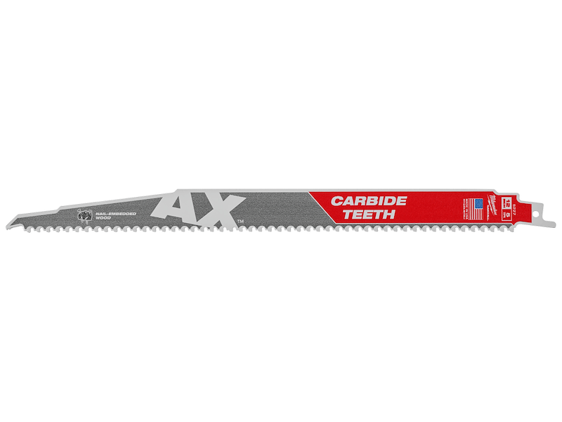 Milwaukee Bajonetsavblad The AX Carbide 300×5tpi