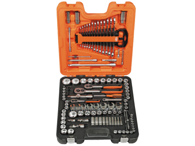 Bahco Topnøglesæt mm 1/4"+3/8"+1/2" S138