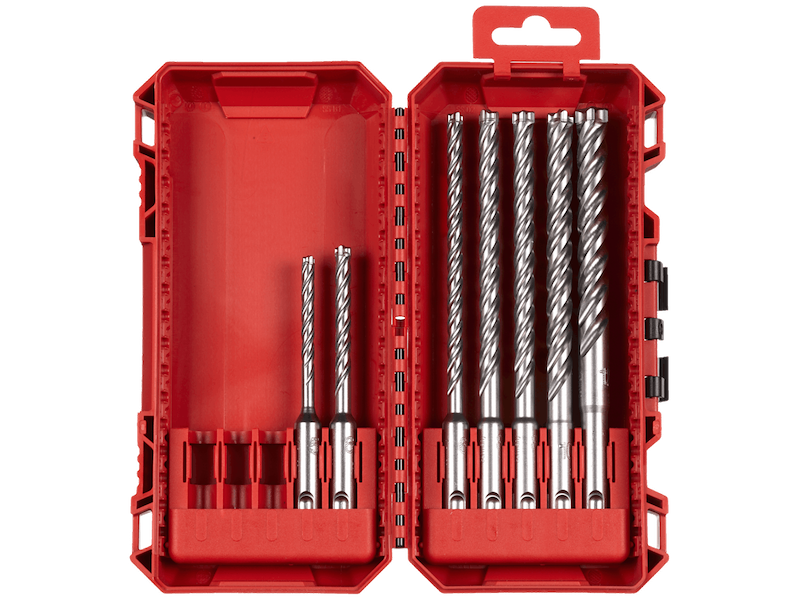 Milwaukee Hammerborsæt SDS+ MX4 5-12mm, 7stk