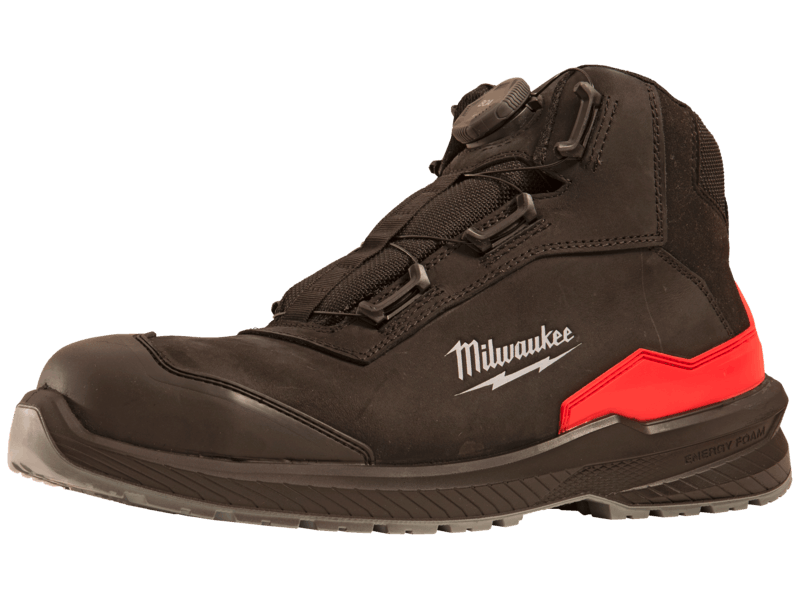 Milwaukee FLX sikk.støvle m/hurtigluk læder B1M110133 S3S str. 44