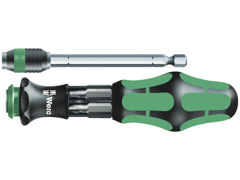 WERA Kraftform Kompakt 22 m/taske 7 dele