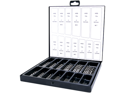 Ruko Spiralborkuf.130 stk HSSG 1-6,0×0,5