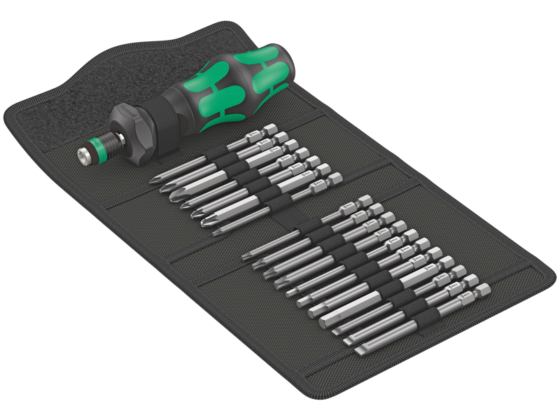 Wera Bitssæt Turbo 1 m/håndtag og 89mm klinge