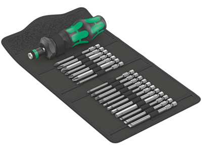 Wera Bitssæt Turbo 1 m/håndtag og 89mm klinge