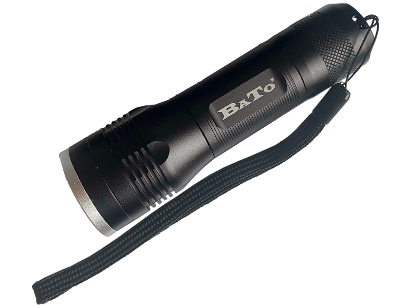 Bato Håndlygte 3W LED 500 lumen m/zoom