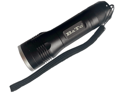 Bato Håndlygte 3W LED 500 lumen m/zoom