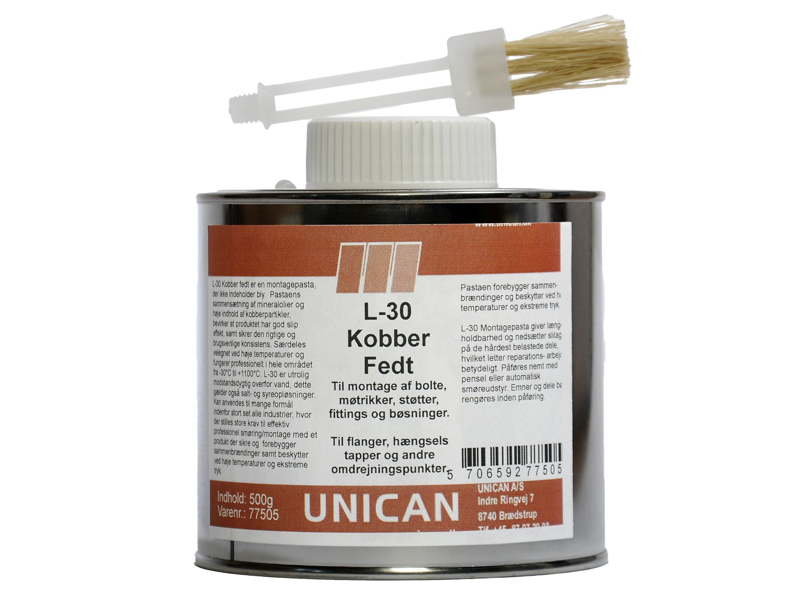 Unican L-30 kobberfedt 500g