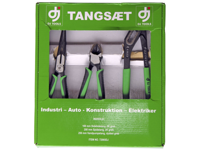 DJ TOOLS tangsæt 3 dele