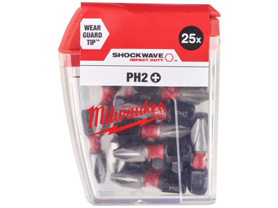 Slagbits Shockwave Impact Duty PH2×25mm pk/25