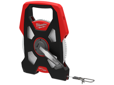 Milwaukee Båndmål kl. II, 9,5mm stålbånd i ramme 100mtr