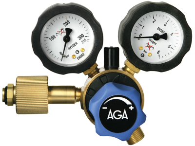 AGA Regulator Fixicontrol oxygen 0-4bar