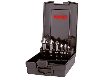 Ruko Forsænkersæt 4S HSSE-Co5 6,3-20,5mm, 6stk