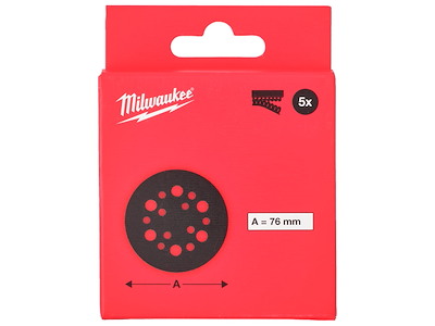 Milwaukee Slibesål 76 mm. 5 stk