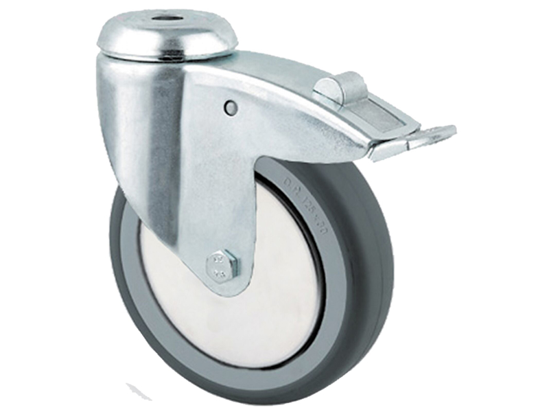 Drejehjul m/brem.2477 PJH 075P30-11