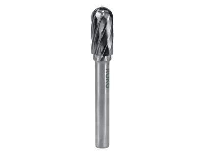 Ruko HM-fræsestift form C (WRC) 6 mm ALU