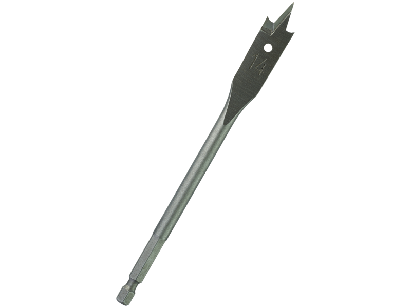 Milwaukee Fladbor 1/4" 6kt skaft 14×152mm