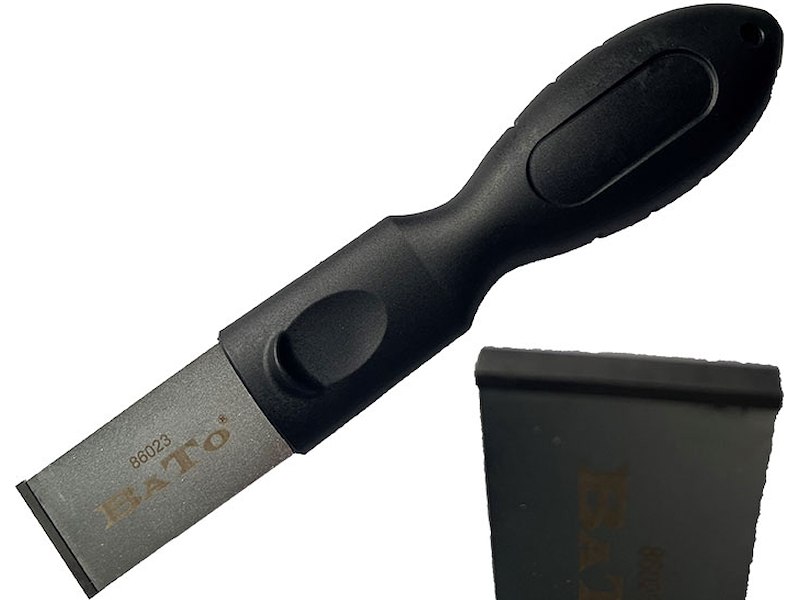 Bato Super skraber, bred 32mm med ergo greb 210mm