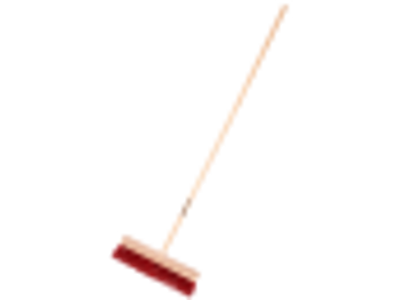 Galax kost 45 cm røde nylon hår