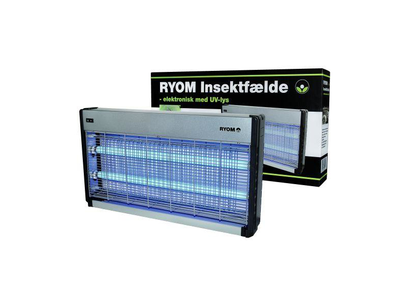 INSEKTDRÆBER PL/ALU 2X20EWATT 200M2