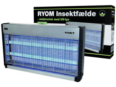INSEKTDRÆBER PL/ALU 2X20EWATT 200M2