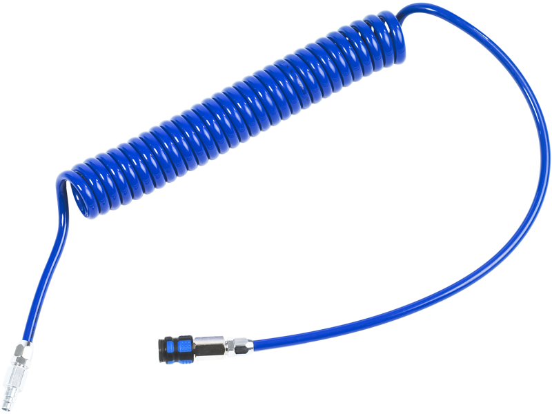 Flowconcept PUR spiralsl. blå 6,5/10mm× 2,5/2m