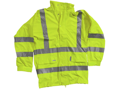 Ocean PU Regnjakke HI-VIS