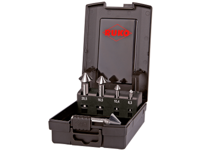 Ruko Forsænkersæt 4S HSSE-Co5 6,3-25,0mm, 5stk