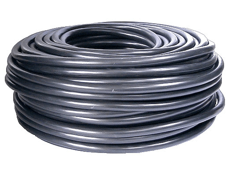 Autokabel 6x1 + 1x2.5 sort kappe - 50mtr.