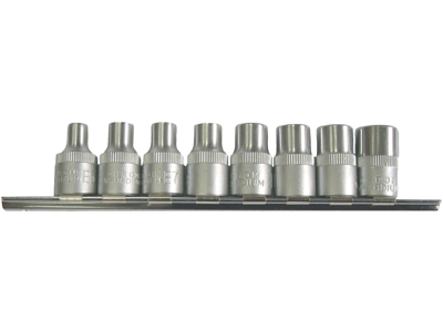Bato Topsæt 3/8" E5-E14 8 dele