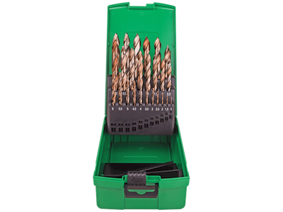 DJ Tools borsæt DIN338 HSS-Co5 Flowstep 1-13×0,5mm