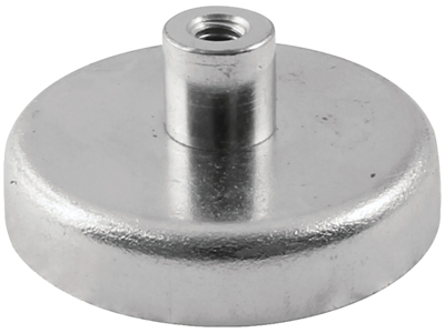 Ferrit pottemagnet ø80 mm med M10