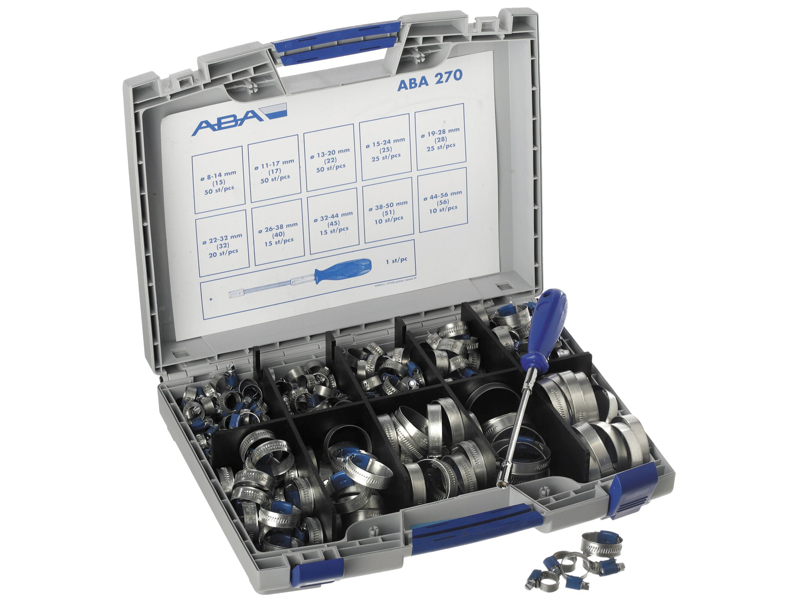 ABA kuff.galv.270 ass.bånd+skruetr.