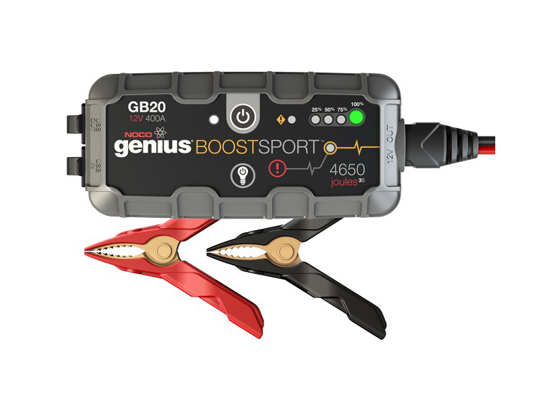 Noco Genius GB20 Boost Sport - Jump start til 12V blybatterier