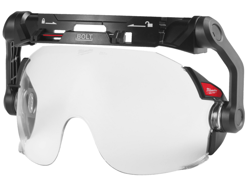 Milwaukee Visir kort kompakt t/Bolt 200 hjelm, klar
