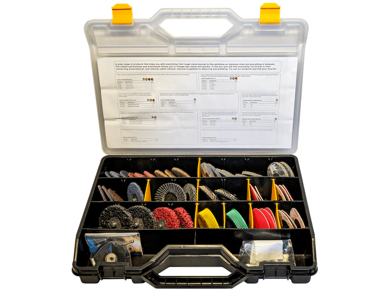 Tyrolit Quick-Change sortimentsboks 75mm