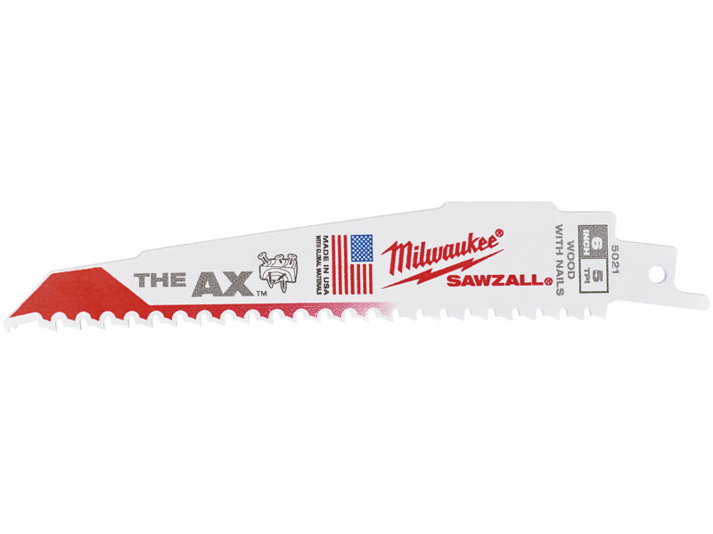 Milwaukee Bajonetsavblad AX150×5tpi pk/5