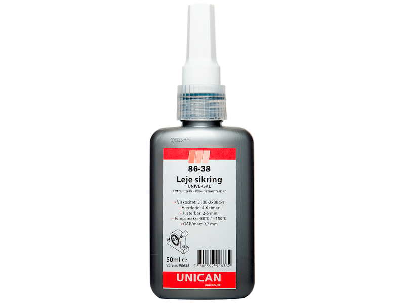 Unican 86-38 lejesikring x-stærk 50ml
