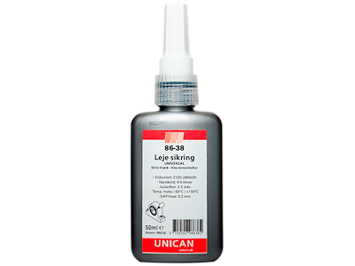 Unican 86-38 lejesikring x-stærk 50ml