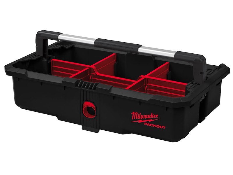 Milwaukee Packout værktøjskasse åben