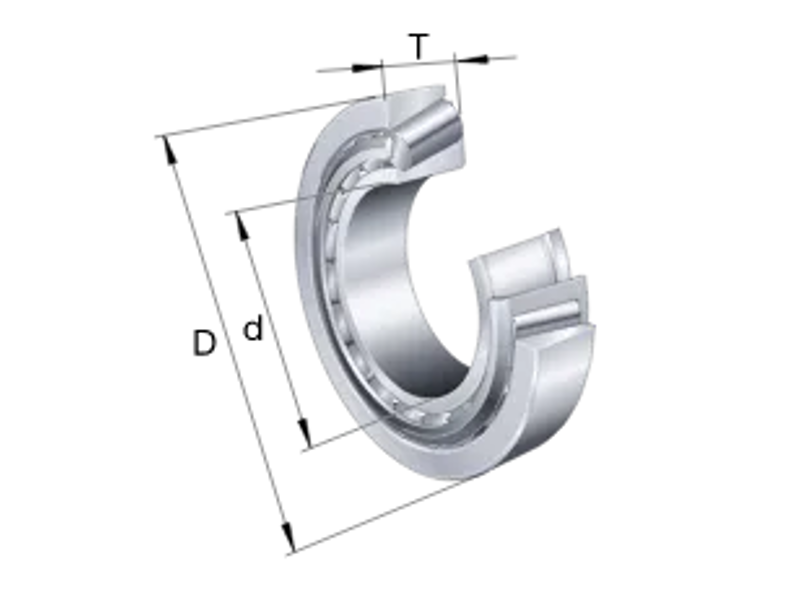 Konisk rulleleje FAG 30207A