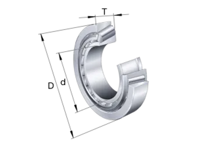Konisk rulleleje FAG 30207A