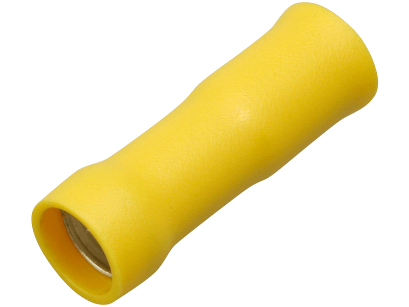 Kabelsko isoleret gul hun rund 4,9mm