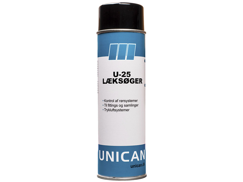 Unican U-25 lækagesøger spray 500ml