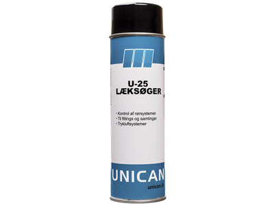 Unican U-25 lækagesøger spray 500ml
