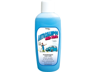 Autoshampoo m/voks 1 Liter