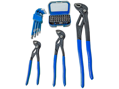 Bato Kombisæt vandpumpetænger/stiftnøgler/bits