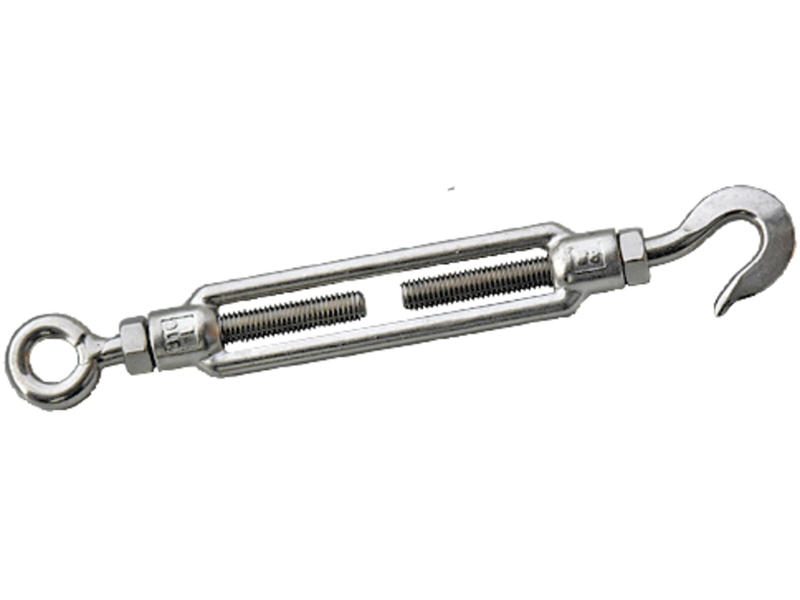 Bardunstrammer øje/krog A4 10mm